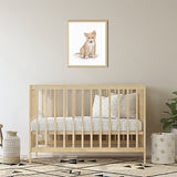 Dingo Puppy Nursery Print A3