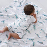 Ocean Turtle Short Leg Overalls