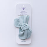Sage Baby Bow